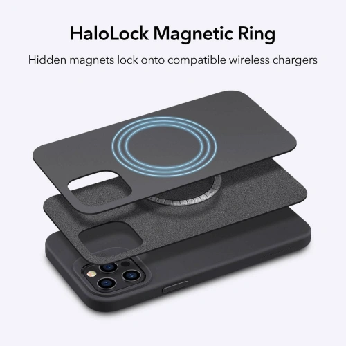 Kup Etui ESR Cloud HaloLock Apple iPhone 12 Pro Max Black - ESR286BLK - {ean13} - Sklep Home Screen