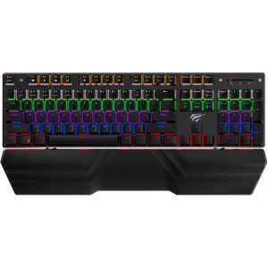Kup Mechanická klávesnice Havit GAMENOTE KB432L Rainbow s podložkou - HVT022 - {ean13} - Sklep Home Screen