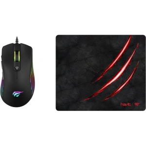 Kup Set de gaming 2 în 1 mouse + pad Havit GAMENOTE MS1007CM - HVT028 - {ean13} - Sklep Home Screen