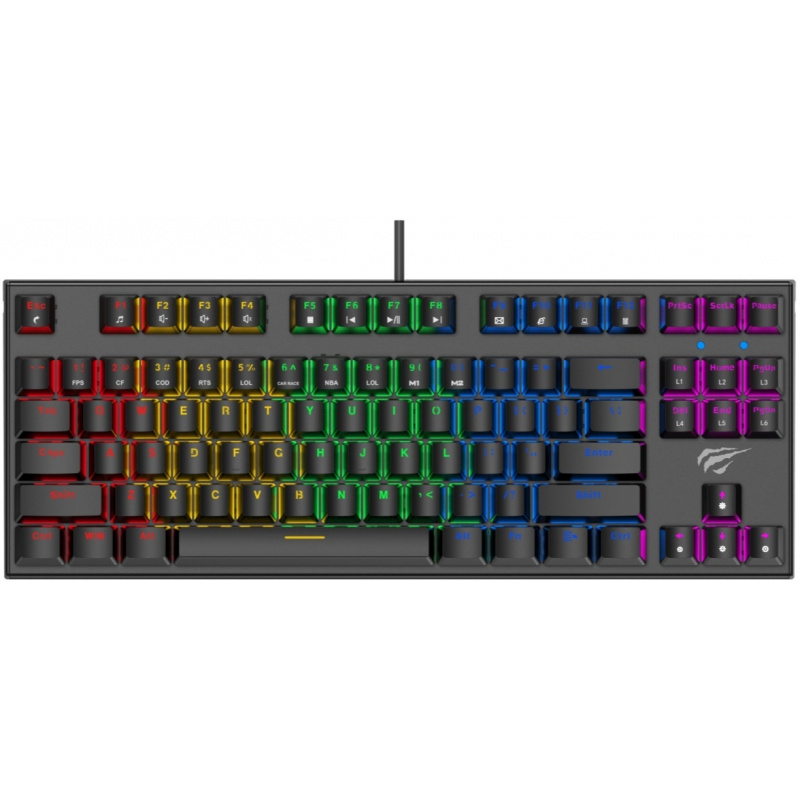 Buy Havit GAMENOTE KB857L mechanical keyboard - 6939119034344 - HVT056 - Homescreen.pl