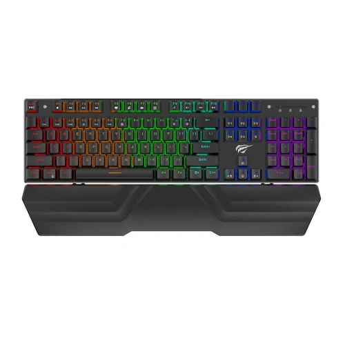 Kup Havit RGB-Gaming-Tastatur KB856L mit Ständer - HVT057 - {ean13} - Sklep Home Screen