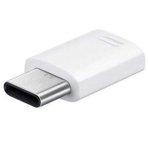 Adapter Samsung EE-GN930KW blister USB-C - microUSB biały/white