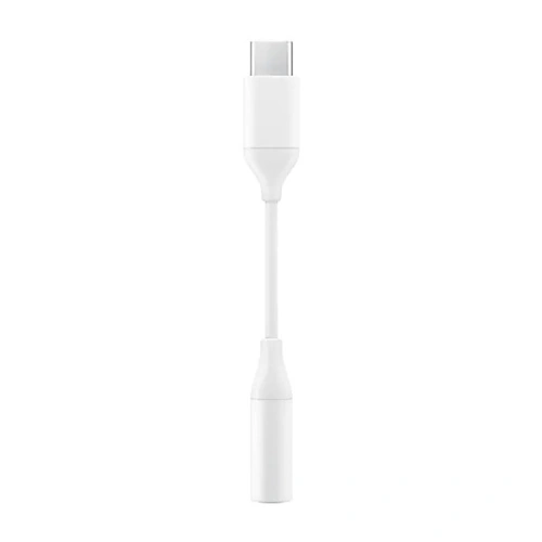 Kup Samsung Adapter EE-UC10JUW USB-C auf 3,5mm Klinke Schnellladung weiß/weiß - SMG007WHT - {ean13} - Sklep Home Screen