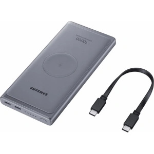 Powerbank Samsung EB-U3300XJ 10000mAh 25W 3A ładowanie bezprzewodowe srebrny/silver