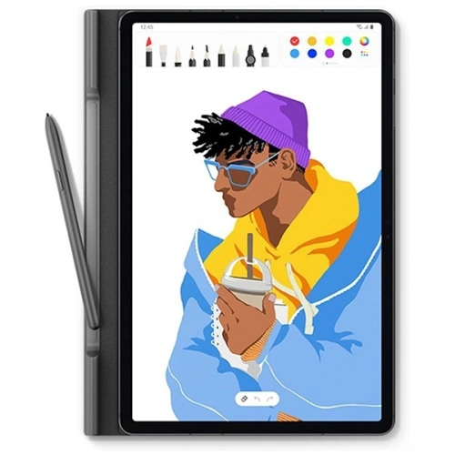 Buy Samsung Galaxy Tab S7+ Plus EF-BT970PB black Book Cover - SMG041BLK - {ean13} - Home Screen Store Europe