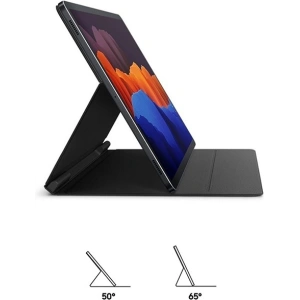 Kup Samsung Tasche Galaxy Tab S7+ Plus/S8 + Plus EF-BT970PB schwarz/schwarz Book Cover - SMG041BLK - {ean13} - Sklep Home Screen