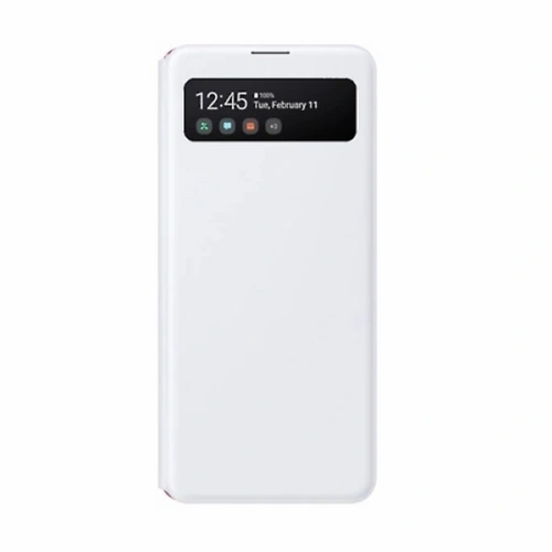 Kup Etui Samsung Galaxy A41 EF-EA415PW bílý/černý S View Wallet Cover - SMG045WHT - {ean13} - Sklep Home Screen