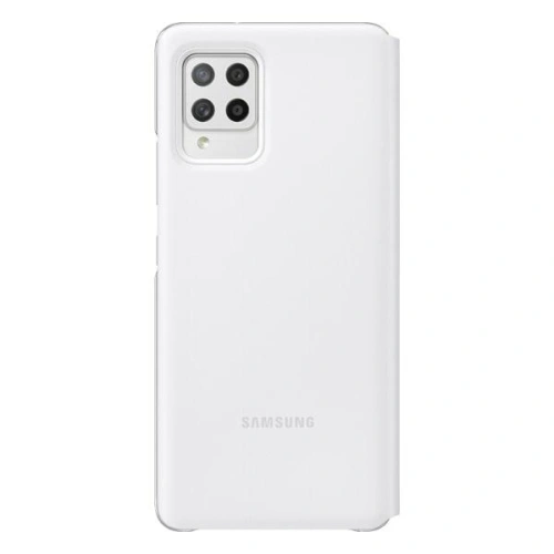 Kup Etui Samsung Galaxy A42 5G EF-EA426PW alb/white S View Wallet Cover - SMG047WHT - {ean13} - Sklep Home Screen