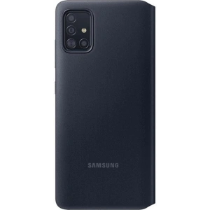 Kup Samsung Gehäuse Galaxy A51 EF-EA515PB schwarz/schwarz S View Wallet Cover - SMG048BLK - {ean13} - Sklep Home Screen