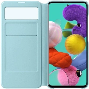 Kup Samsung Gehäuse Galaxy A51 EF-EA515PB schwarz/schwarz S View Wallet Cover - SMG048BLK - {ean13} - Sklep Home Screen