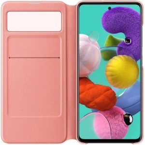 Kup Samsung Gehäuse Galaxy A51 EF-EA515PW weiß/weiß S View Wallet Cover - SMG049WHT - {ean13} - Sklep Home Screen