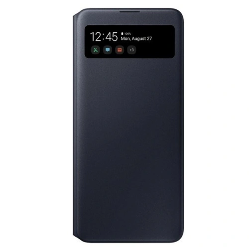 Kup Etui Samsung Galaxy A71 EF-EA715PB fekete S View Wallet Cover - SMG050BLK - {ean13} - Sklep Home Screen