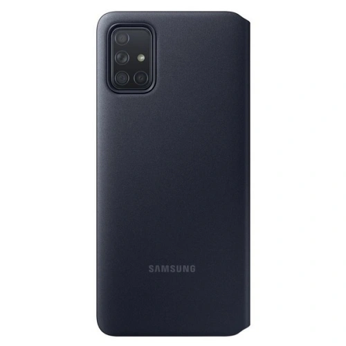Kup Etui Samsung Galaxy A71 EF-EA715PB fekete S View Wallet Cover - SMG050BLK - {ean13} - Sklep Home Screen