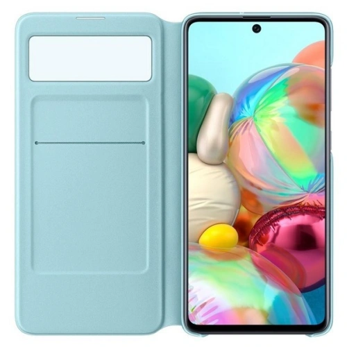 Kup Etui Samsung Galaxy A71 EF-EA715PB fekete S View Wallet Cover - SMG050BLK - {ean13} - Sklep Home Screen