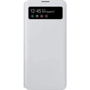 Kup Etui Samsung Galaxy A71 EF-EA715PW biały/white S View Wallet Cover - SMG051WHT - {ean13} - Sklep Home Screen
