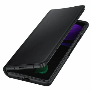Samsung Galaxy Z Fold 2 5G EF-FF916LB black Leather Flip Cover