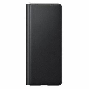Kup Etui Samsung Galaxy Z Fold 2 5G EF-FF916LB fekete/bőr Flip Cover - SMG052BLK - {ean13} - Sklep Home Screen