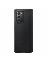 Kup Samsung Case Galaxy Z Fold 2 5G EF-FF916LB schwarz/schwarz Leder Flip Cover - SMG052BLK - {ean13} - Sklep Home Screen