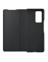 Kup Samsung Case Galaxy Z Fold 2 5G EF-FF916LB schwarz/schwarz Leder Flip Cover - SMG052BLK - {ean13} - Sklep Home Screen