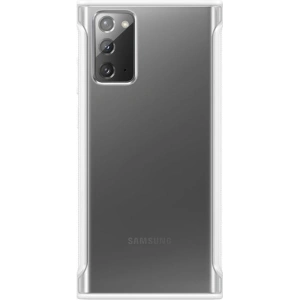 Buy Samsung Galaxy Note 20 EF-GN980CW white Clear Protective Cover - SMG054WHT - {ean13} - Home Screen Store Europe