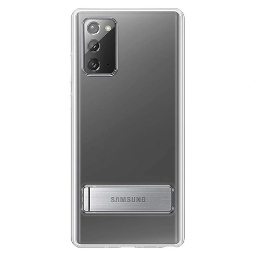 Kup Etui Samsung Galaxy Note 20 EF-JN980CT Transparent Clear Standing Cover - SMG059CL - {ean13} - Sklep Home Screen