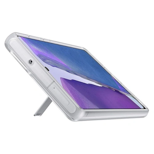 Kup Etui Samsung Galaxy Note 20 EF-JN980CT Transparent Clear Standing Cover - SMG059CL - {ean13} - Sklep Home Screen