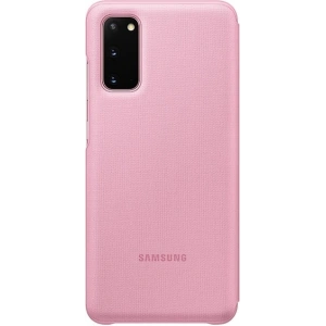 Kup Etui Samsung Galaxy S20 EF-NG980PP rózsaszín/pink LED View Cover - SMG074PNK - {ean13} - Sklep Home Screen