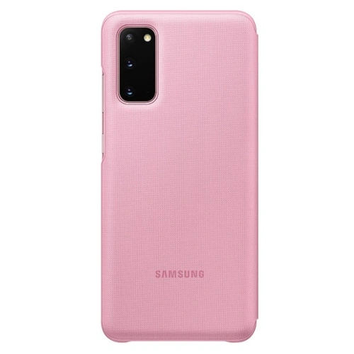 Kup Etui Samsung Galaxy S20 EF-NG980PP różowy/pink LED View Cover - SMG074PNK - {ean13} - Sklep Home Screen