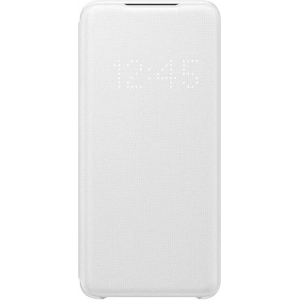 Kup Etui Samsung Galaxy S20 EF-NG980PW fehér/white LED View Cover - SMG075WHT - {ean13} - Sklep Home Screen