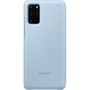 Kup Etui Samsung Galaxy S20+ Plus EF-NG985PL niebieski/sky blue LED View Cover - SMG078BLU - {ean13} - Sklep Home Screen