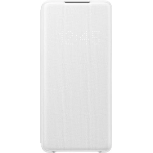 Kup Etui Samsung Galaxy S20+ Plus EF-NG985PW biały/white LED View Cover - SMG080WHT - {ean13} - Sklep Home Screen