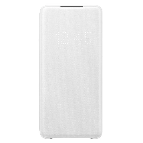 Kup Samsung Gehäuse Galaxy S20+ Plus EF-NG985PW weiß/weiß LED View Cover - SMG080WHT - {ean13} - Sklep Home Screen