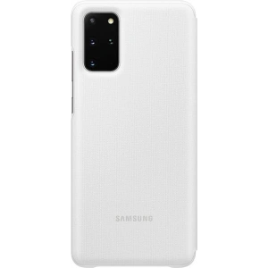 Kup Etui Samsung Galaxy S20+ Plus EF-NG985PW biały/white LED View Cover - SMG080WHT - {ean13} - Sklep Home Screen