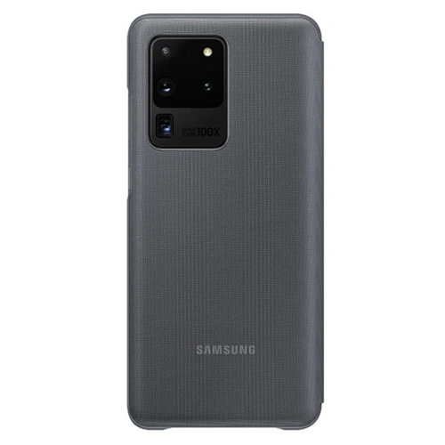 Buy Samsung Galaxy S20 Ultra EF-NG988PJ gray LED View Cover - SMG082GRY - {ean13} - Home Screen Store Europe