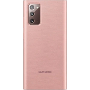 Kup Etui Samsung Galaxy Note 20 EF-NN980PA brun cupru/bronze cu LED View Cover - SMG083BR - {ean13} - Sklep Home Screen