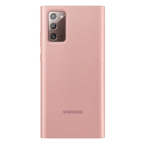 Kup Etui Samsung Galaxy Note 20 EF-NN980PA miedziany brąz/copper brown LED View Cover - SMG083BR - {ean13} - Sklep Home Screen