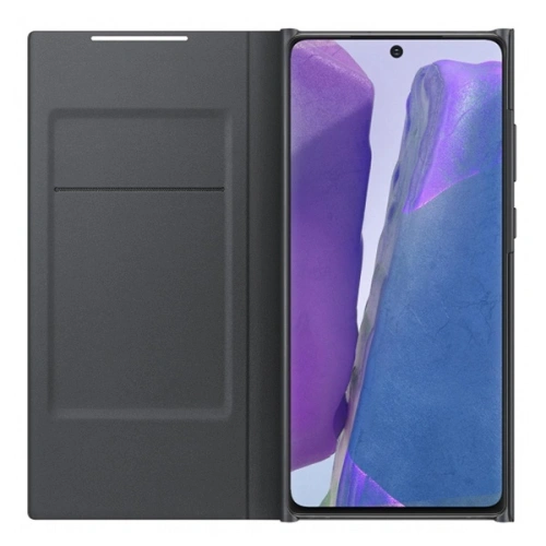 Kup Samsung Gehäuse Galaxy Note 20 EF-NN980PB schwarz/schwarz LED View Cover - SMG084BLK - {ean13} - Sklep Home Screen
