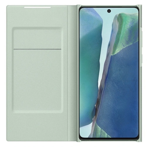 Kup Etui Samsung Galaxy Note 20 EF-NN980PM mentă/mint LED View Cover - SMG085MNT - {ean13} - Sklep Home Screen
