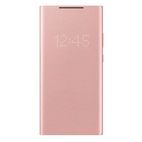 Kup Etui Samsung Galaxy Note 20 Ultra EF-NN985PA miedziany brąz/copper brown LED View Cover - SMG086BR - {ean13} - Sklep Home Screen