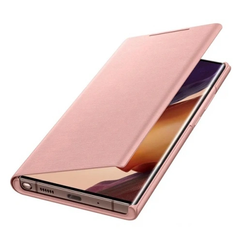 Kup Etui Samsung Galaxy Note 20 Ultra EF-NN985PA miedziany brąz/copper brown LED View Cover - SMG086BR - {ean13} - Sklep Home Screen