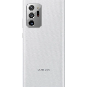 Kup Etui Samsung Galaxy Note 20 Ultra EF-NN985PS alb argintiu/white silver LED View Cover - SMG088WHTSLV - {ean13} - Sklep Home Screen