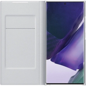 Kup Etui Samsung Galaxy Note 20 Ultra EF-NN985PS alb argintiu/white silver LED View Cover - SMG088WHTSLV - {ean13} - Sklep Home Screen