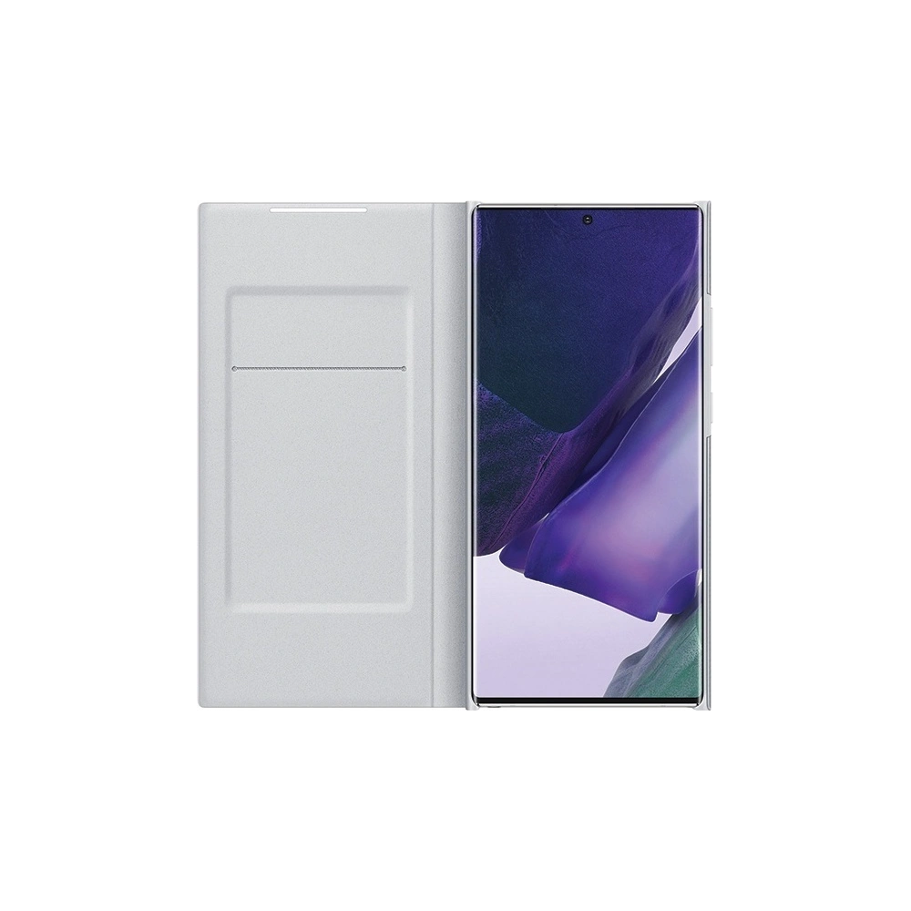 Etui Samsung Galaxy Note 20 Ultra EF-NN985PS białe srebro/white silver LED View Cover