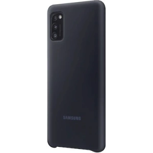 Kup Etui Samsung Galaxy A41 EF-PA415TB negru/black Silicone Cover - SMG089BLK - {ean13} - Sklep Home Screen