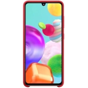 Kup Etui Samsung Galaxy A41 EF-PA415TR roșu/red Silicone Cover - SMG091RED - {ean13} - Sklep Home Screen