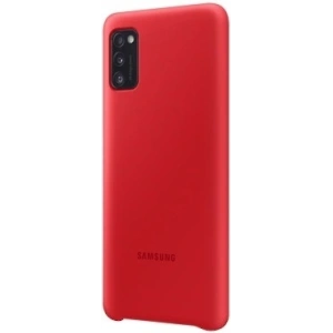 Etui Samsung Galaxy A41 EF-PA415TR červený/red silikonový kryt