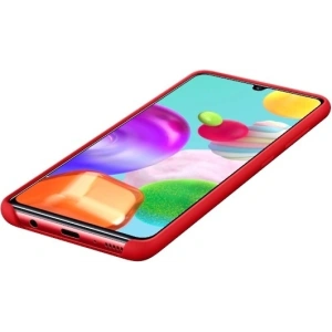 Kup Etui Samsung Galaxy A41 EF-PA415TR roșu/red Silicone Cover - SMG091RED - {ean13} - Sklep Home Screen