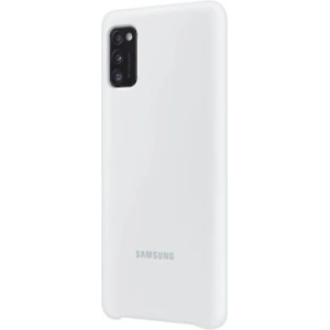 Kup Etui Samsung Galaxy A41 EF-PA415TW alb/white Silicone Cover - SMG092WHT - {ean13} - Sklep Home Screen