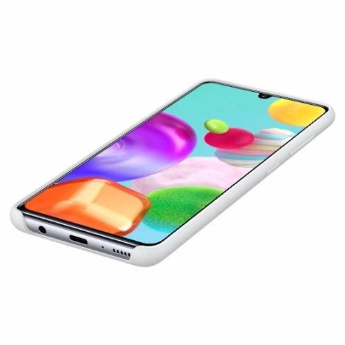 Kup Etui Samsung Galaxy A41 EF-PA415TW bílý/white silikonový obal - SMG092WHT - {ean13} - Sklep Home Screen