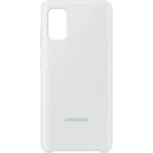 Kup Etui Samsung Galaxy A41 EF-PA415TW alb/white Silicone Cover - SMG092WHT - {ean13} - Sklep Home Screen
